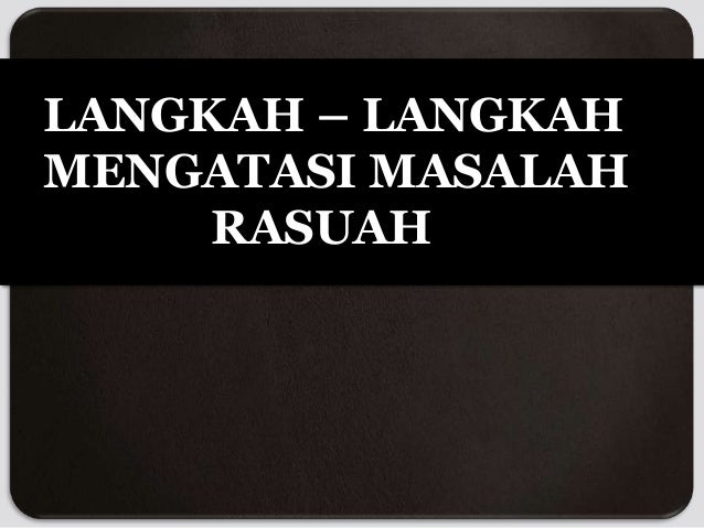 Gejala rasuah