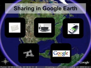 Sharing in Google Earth 