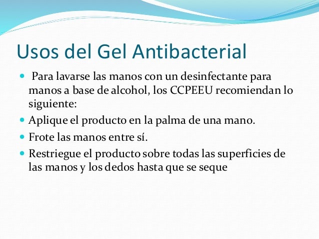 Gel Antibacterial :)