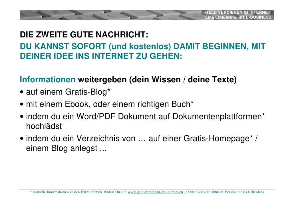Gute einführung nachricht online dating