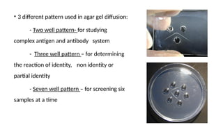 Gel Diffusion Technique.pptx gel diffusion | PPTX