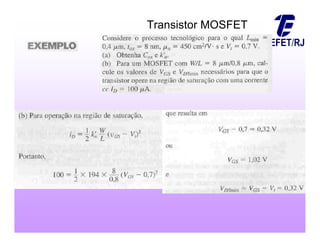 Transistor MOSFET
 