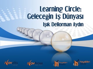 Learning Circle:
Geleceğin İŞ Dünyası
IŞık Deliorman Aydın
 