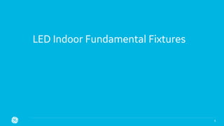 6
LED Indoor Fundamental Fixtures
 
