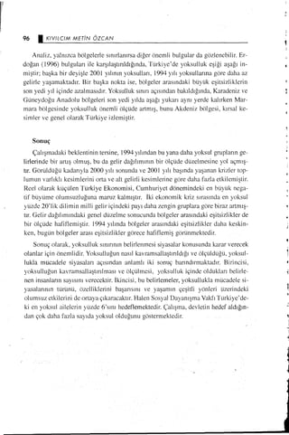 Vahdi Boydaş, Mensur Boydaş,Gelir dağılımı ve yoksulluk 