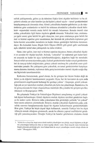 Vahdi Boydaş, Mensur Boydaş,Gelir dağılımı ve yoksulluk 