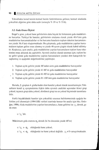 Vahdi Boydaş, Mensur Boydaş,Gelir dağılımı ve yoksulluk 