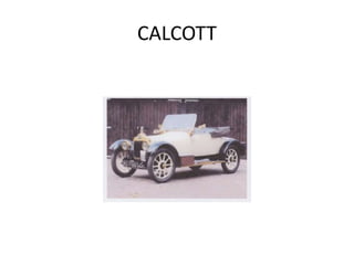 CALCOTT
 