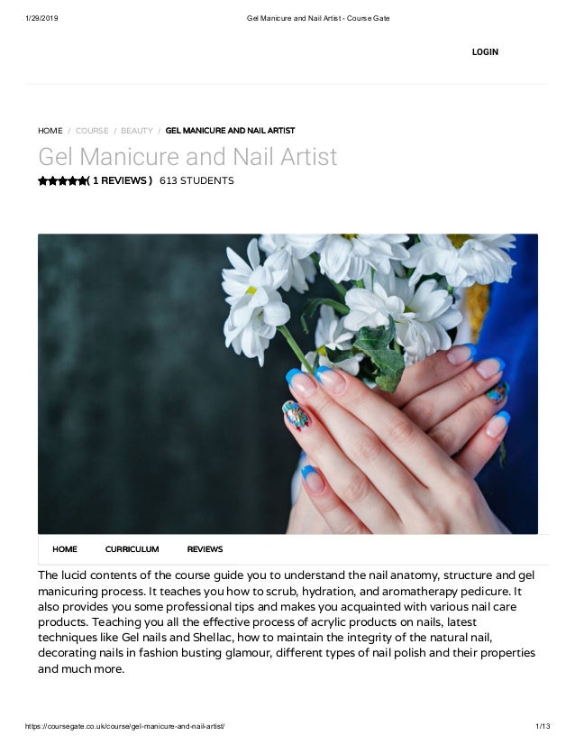 Gel Manicure And Nail Artist Course Gate Gel Manicure And Nail Artist Course Gate