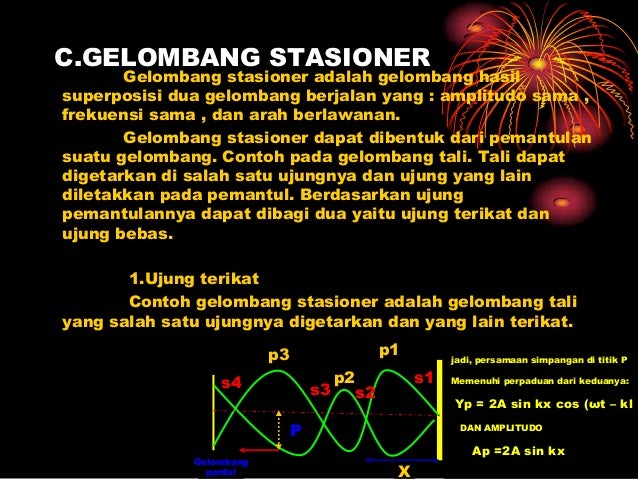 Contoh Soal Gelombang Berjalan Dan Gelombang Stasioner - Contoh Soal