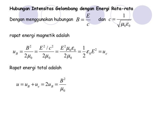 Gelombang elektromagnetik Gelombang elektromagnetik