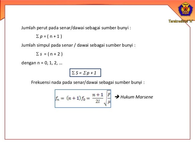 Power Point Materi Gelombang Bunyi