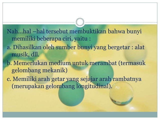 Gelombang Cahaya Dan Gelombang Bunyi Fisek 3 Pptx