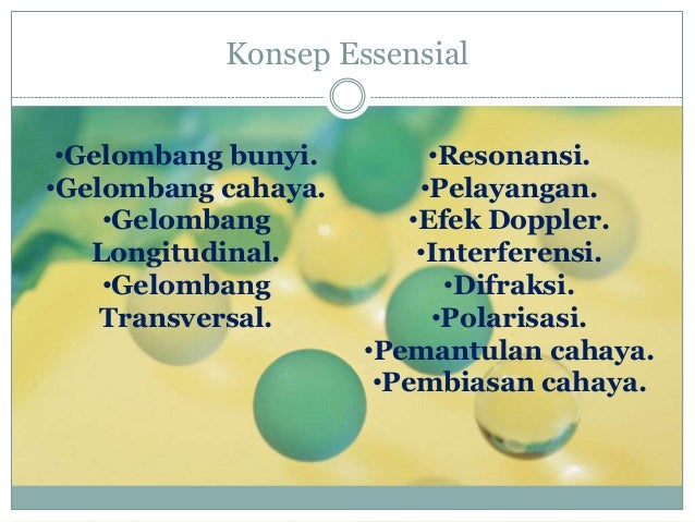 Gelombang cahaya dan gelombang bunyi fisek 3