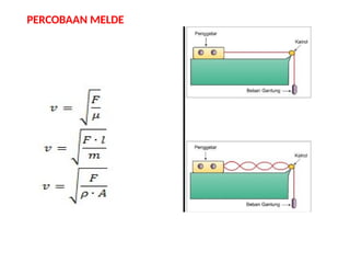PERCOBAAN MELDE
 