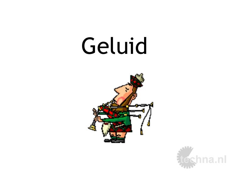 Geluid geluid makenhoren