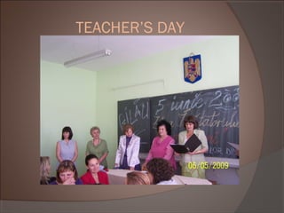 TEACHER’S DAY
 
