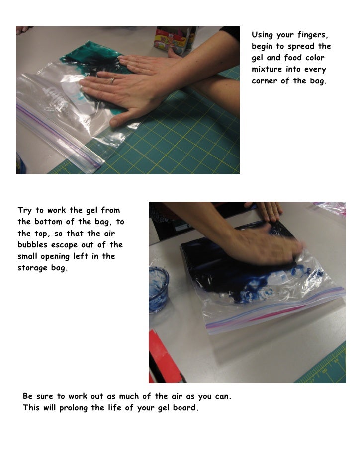 Gel writing board tutorial