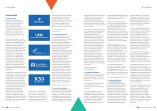 ► SPONSORS► SPONSORS
Babson shares its methodology
and educational model with other
institutions around the world
through Babson Global, and in the
process brings new knowledge and
opportunities back to its campus.
Besides GEM, Babson has co-founded
GEM SPONSORS
►	 Babson College
Babson College is a founding
institution and lead sponsor of the
Global Entrepreneurship Monitor
(GEM). Located in Wellesley,
Massachusetts, USA, Babson is
recognized internationally as a leader
in entrepreneurial management
education. U.S. News and World
Report has ranked Babson #1 in
entrepreneurship education for 18
years in a row.
Babson grants B.S degrees through its
innovative undergraduate program, and
offers MBA and M.S degrees through its
FW Olin Graduate School of Business.
The School of Executive Education
offers executive development programs
to experienced managers worldwide.
Babson’s student body is globally diverse,
hailing from 45 U.S. states and 57
economies (non-U.S. students comprise
more than 20% of undergraduates
and 40% of full-time MBA students).
Students can choose from over 100
entrepreneurship courses offered each
year, taught by 17 tenure or tenure-
track faculty, all with entrepreneurship
experience, seven faculty from other
divisions around the college, and highly
accomplished business leaders serving as
adjunct faculty.
Entrepreneurial Thought and Action (ETA)
is at the center of the Babson experience,
where students are taught to experiment
with their ideas in real-life, learning and
adapting these as they leverage who
and what they know to create valuable
opportunities. 'Entrepreneurship of All
Kinds' emphasizes that entrepreneurship
is crucial and applicable to organizations
of all types and sizes, whether a newly
launched independent start-up, a
multigenerational family business,
a social venture, or an established
organization. Through an emphasis
on Social, Environmental, Economic
Responsibility, and Sustainability (SEERS),
students learn that economic and social
value creation are not mutually exclusive,
but integral to each other.
international sites and liaison offices in 12
countries and more than 250,000 alumni
in Mexico and around the world.
It has been awarded institution-wide
national and international accreditations
for its high school, undergraduate and
graduate academic programs. In 2013,
it became the first university in Latin
America to acquire QS 5-Star rating,
positioning it among the 38 universities
worldwide with this distinction, according
to the British ranking agency Quacquarelli
Symonds (QS). It conducts scientific and
technological applied research in strategic
areas to meet the nation’s social,
economic and environmental demands.
The Eugenio Garza Lagüera
Entrepreneurship Institute promotes
entrepreneurship and innovation-based
culture in all the students, communities
and regions throughout academic
entrepreneurship programs and a network
of business incubators (high impact,
basic and social incubators), business
accelerators, technology parks network,
centers for entrepreneurial families,
venture capital development activities,
and the Enlace E+E Mentor Network.
The entrepreneurship initiatives
contribute to the generation of jobs and
to strengthening the national economy
and social development by means of
knowledge transfer to create develop and
grow companies. It acts in favor of a more
inclusive, caring society with ethical values.
For more information visit www.itesm.mx
►	 International Council for
	 Small Business (ICSB)
Founded in 1955, the International
Council for Small Business (ICSB) was
the first international membership
organization to promote the growth
and development of small businesses
worldwide. ICSB was founded on the
belief that (1) enlightened small business
management is necessary for successful
and profitable small business; (2) that
successful small business is essential
to our national economies; and (3) that
entrepreneurship needs to be fostered
to stimulate a dynamic and growing
eldest son, YAB Dato’ Seri Mohd Najib bin
Tun Abdul Razak, current prime minister
of Malaysia. UNIRAZAK recognized
the imperative for Malaysia’s future
entrepreneurs to equip themselves with
the proper tools and expertise to survive
and flourish in today’s modern competitive
economic climate.
Thus UNIRAZAK founded The Bank Rakyat
School of Business and Entrepreneurship
(BRSBE) a unique school, dedicated
to providing quality education in
entrepreneurial and business leadership
in Malaysia. BRSBE was formed with
the view that entrepreneurial activity is
one of the pillars of a strong and vibrant
economy. Although big business is vital
for economic health and prosperity, a
strong cadre of SMIs and SMEs is also
essential to ensure a diverse economy
and to provide the required support
to big business and the community.
In fact, the dramatic economic
development in Asia over the past two
decades highlights the importance of
understanding entrepreneurship in the
region. In this regard, UNIRAZAK through
BRSBE is ideally poised to play both a
national and regional role in developing
entrepreneurship and meeting challenges
unique to Asia.
For more information visit
www.unirazak.edu.my
►	 Tecnológico de Monterrey
Tecnológico de Monterrey was founded in
1943, as a private nonprofit institution,
thanks to the vision and commitment of
Don Eugenio Garza Sada and a group of
entrepreneurs.
It educates leaders with entrepreneurial
spirit, committed to ethics and
citizenships, and who are internationally
competitive.
It is a multi-campus institution with
international presence and a leading-
edge educational model TEC21, with the
purpose of transforming lives and solving
the challenges of the 21 century. It has
31 campuses distributed throughout
the diverse regions of Mexico, with
around 90,000 students. There are 19
03GEM 2015/16 Global Report02 GEM 2015/16 Global Report
and continues to sponsor the Babson
College Entrepreneurship Research
Conference (BCERC), the largest
academic research conference focused
exclusively on entrepreneurship and
the Successful Transgenerational
Entrepreneurship Project (STEP) a
global family business research project.
For more information, visit
www.babson.edu
►	 Universidad del Desarrollo
True to the spirit and enterprising drive
of its founders, the Universidad del
Desarrollo is today one of the  prestigious
universities in Chile. The project
started 25 years ago in Concepción, a
southern city of Chile with 100 business
administration students. Twenty five years
later, the facts speak for themselves.
Its rapid growth has become an
expression of the university’s main facet:
entrepreneurship. The UDD MBA program
is rated one of the best in South America
and also leader in entrepreneurship
education, according to America
Economia magazine, an achievement
that once again represents the
'entrepreneurial' seal that is embedded
in the spirit of the university. Today
the university has more than 13,521
undergraduates, 3,023 postgraduates
and over 11,752 graduates from 26
careers that cover all areas of human
knowledge. UDD also has 15 research
centers in many disciplines. One of this
research centers, the Entrepreneurship
Institute of the School of Business and
Economics co-ordinates the GEM Chile
project and is one of the most important
research centers in South America
dedicated to entrepreneurship studies.
For more information visit www.udd.cl
►	 Universiti Tun Abdul Razak
Universiti Tun Abdul Razak (UNIRAZAK)
was established on 18 December 1997
as one of the first private universities
in Malaysia. The university was named
after Malaysia’s second prime minister,
the late YAB Tun Abdul Razak bin Dato’
Hussein, and was officially launched on
21 December 1998 by Tun Abdul Razak’s
economic system. In 2015, ICSB and
GERA signed a formal M.O.U. to create
a global partnership around the GEM
project. This includes a GEM track at
the annual ICSB World Conference and
hosting of the GERA Board of Directors,
among other engagements.
The ICSB organization brings together
educators, researchers, policy makers
and practitioners from around the world
to share knowledge and expertise in
their respective fields. Council members
representing education, industry,
financial institutions and government,
provide a worldwide network of ideas and
experience exchange on management
assistance for small business. ICSB
currently has seventeen (17) chapters
and affiliates around the world. You can
learn more about the affiliates and their
activities at http://www.icsb.org/.
As the official journal of the ICSB, the
Journal of Small Business Management
(JSBM) is recognized as a primary
instrument for projecting and supporting
the goals and objectives of this
organization, which include scholarly
research and the free exchange of ideas.
The ICSB World Conference, hosted every
June for the last 60 years, serves as a
meeting place for people working and/or
researching in the field of small business
management and entrepreneurship. ICSB
conferences combine the theoretical and
conceptual skills of the research and
university communities with the practical
knowledge and real world expertise of
business managers and policy makers to
allow for a higher level of understanding
among all participants.
Since 2005, the ICSB has held successful
conferences in Washington, DC (2005),
Melbourne, Australia (2006), Turku,
Finland (2007), Halifax, Nova Scotia,
Canada (2008), Seoul, South Korea
(2009), Cincinnati, OH USA (2010),
Stockholm, Sweden (2011), Wellington,
New Zealand (2012), Ponce, Puerto Rico
(2013), Dublin, Ireland (2014) and Dubai,
UAE (2015). The 61st annual ICSB World
Conference will be hosted in NJ/NY in
June 2016.
 