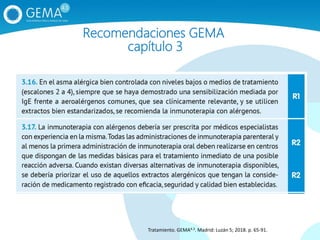 Recomendaciones GEMA
capítulo 3
Tratamiento. GEMA4.3. Madrid: Luzán 5; 2018. p. 65‐91.
 