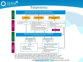 Tratamiento
Exacerbación asmática. GEMA4.3. Madrid: Luzán 5; 2018. p. 91-103.
 