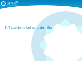 5. Tratamiento del asma del niño
 