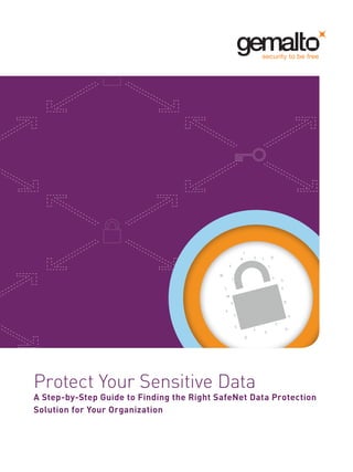 Protect Your Sensitive Data
A Step-by-Step Guide to Finding the Right SafeNet Data Protection
Solution for Your Organization
 