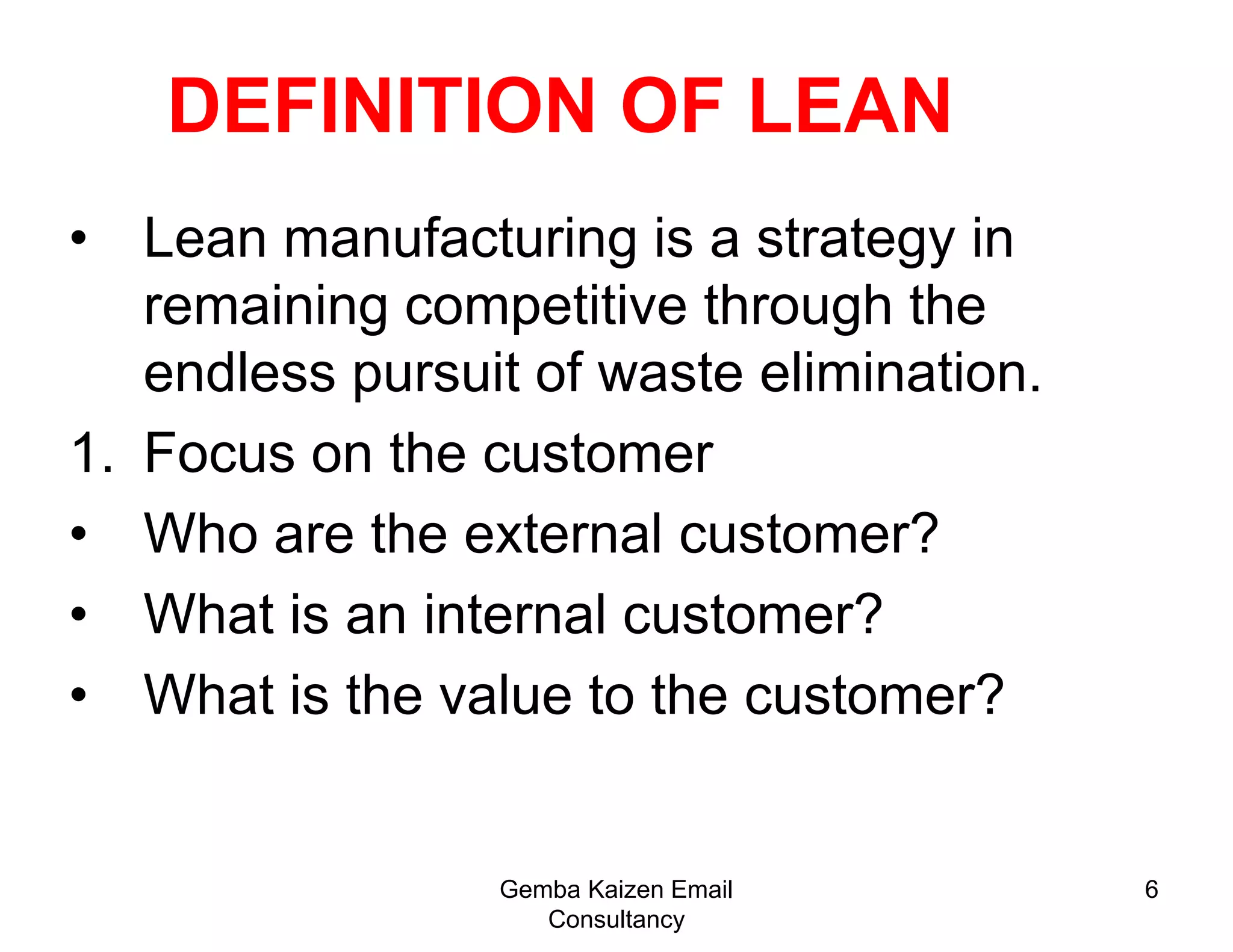 Many of the concepts and tools of kaizen came from industrial engineering and Dr. Edward Deming's teachings. Masaaki Imai's book 'Kaizen' made it a common word outside Japan back in the 1980s. 5Gemba Kaizen Email Consultancy