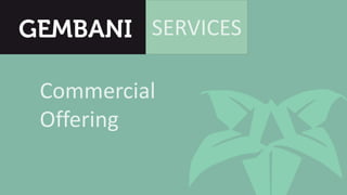 SERVICES
Commercial
Offering
 