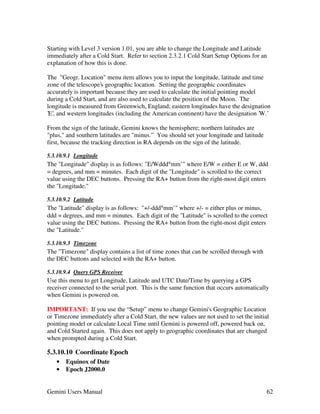 Gemini Manual