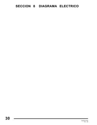 GEMINIS PM6
PC - 34
30
SECCION 8 DIAGRAMA ELECTRICO
 