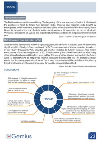 Online Landscape in Central Europe by Gemius