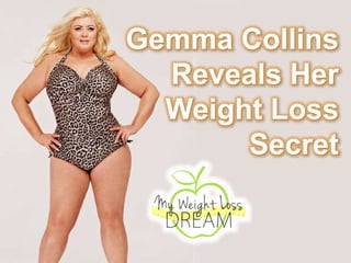 Gemma Collins
Reveals Her
Weight Loss
Secret
 
