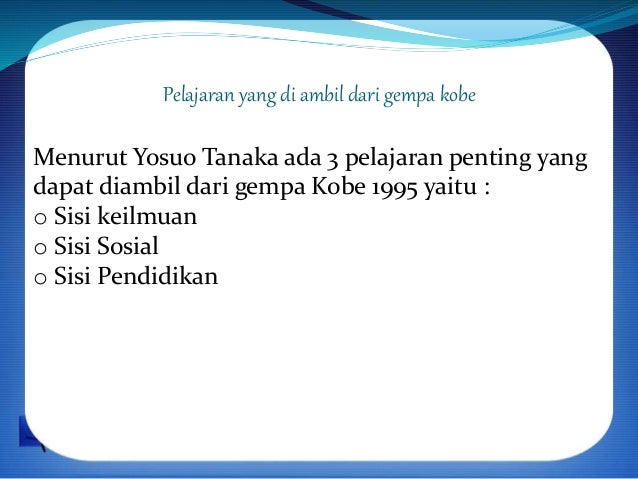 Gempa kobe