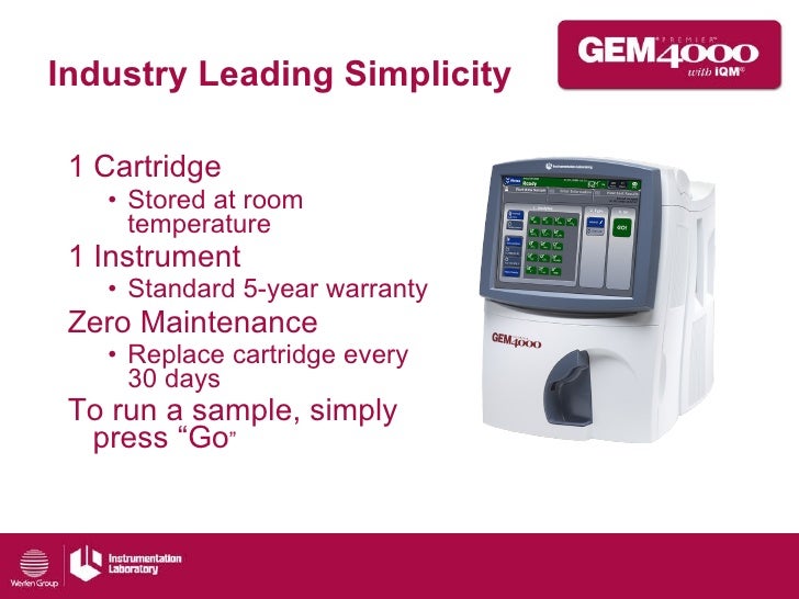 Gem premier 4000 overview