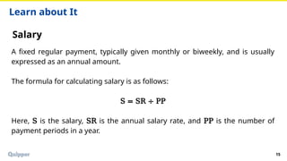 Salary Math Comprehensive Guide to Calculating Salaries, Wages, Commissions, and ...