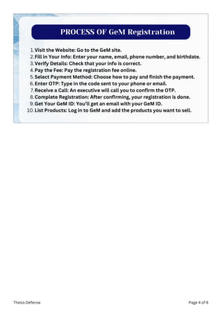 beginners guide to gem registration. simple steps to get started | PDF