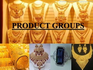 PRODUCT GROUPS
 