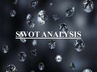 SWOT ANALYSIS
 