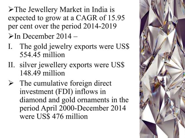 Gems & Jewellery export from India