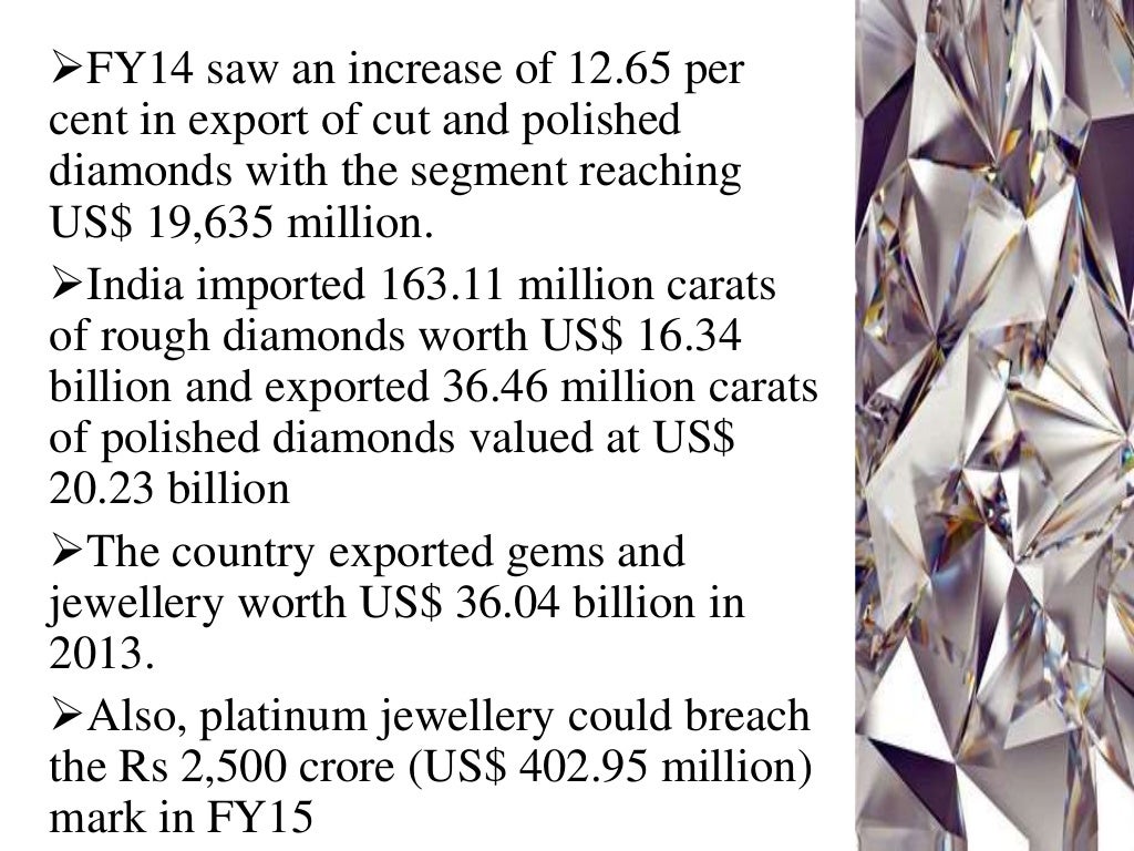 Gems & Jewellery export from India