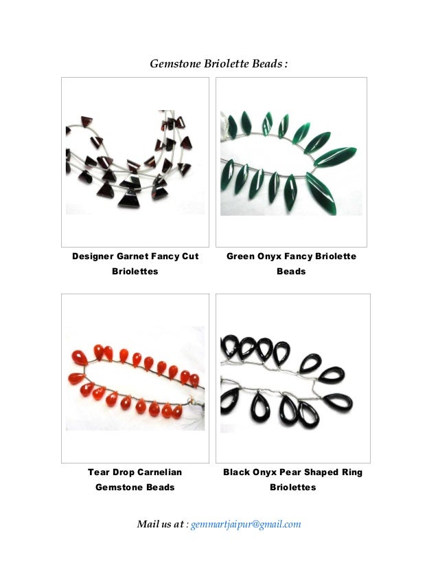 Gemstone catalog