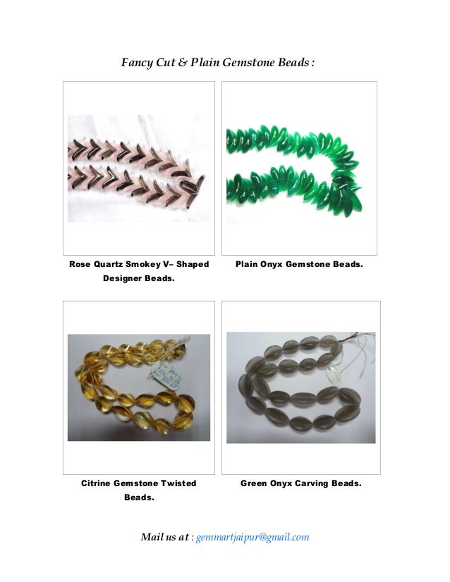 Gemstone catalog