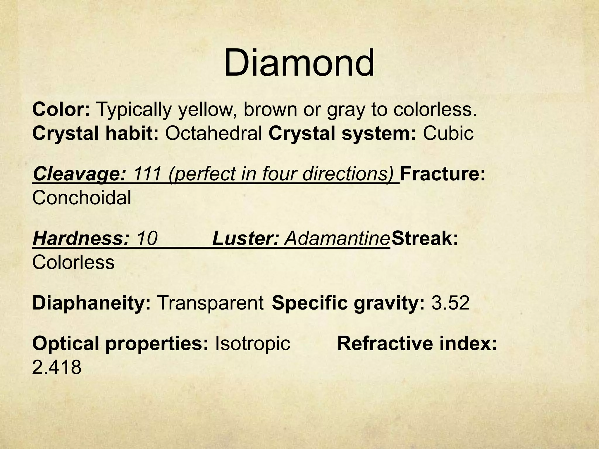 Gemstones | PPTX