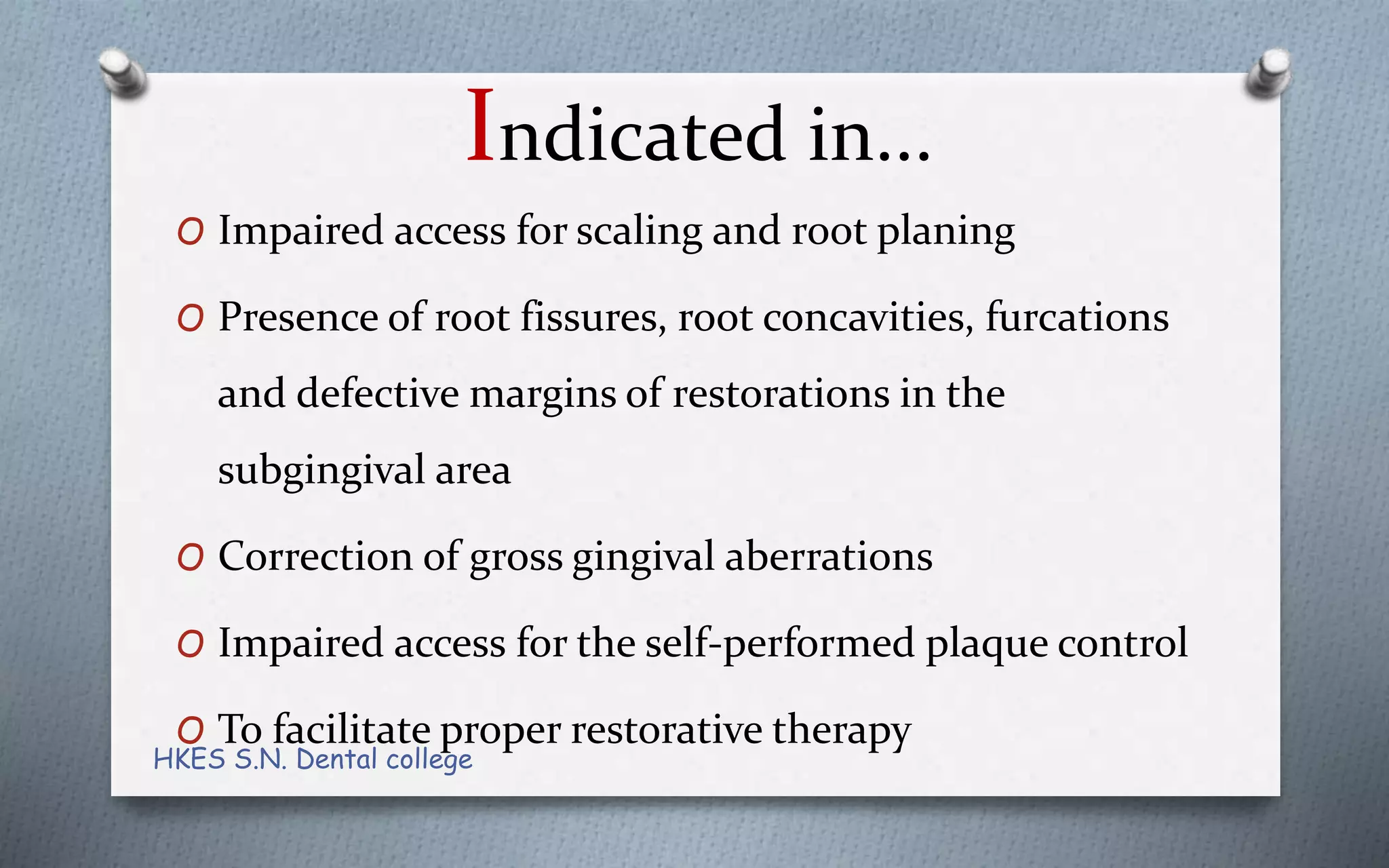 General principles of Periodontal surgery | PPTX