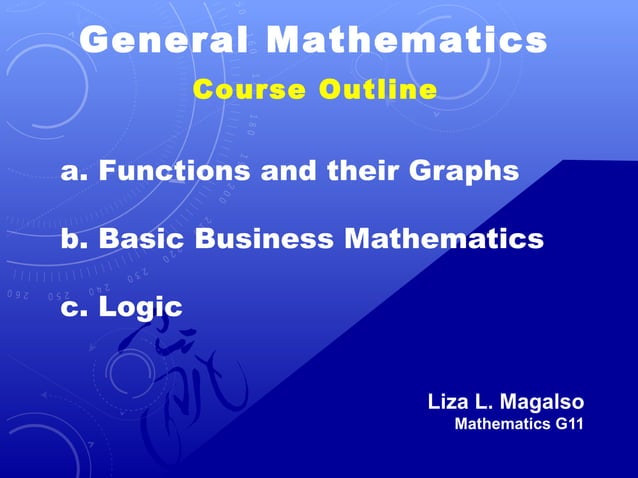 introduction to functions grade 11(General Math) | PPT | Programming ...