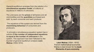 Classical Analysis Math General equilibrium : Neo-classical analysis | PPTX