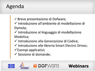 Agenda<br /><ul><li>Breve presentazione di Dofware;
