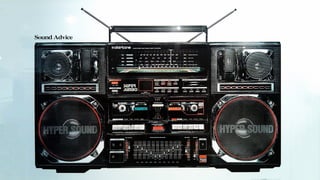 The Sound12
Sound Advice
 