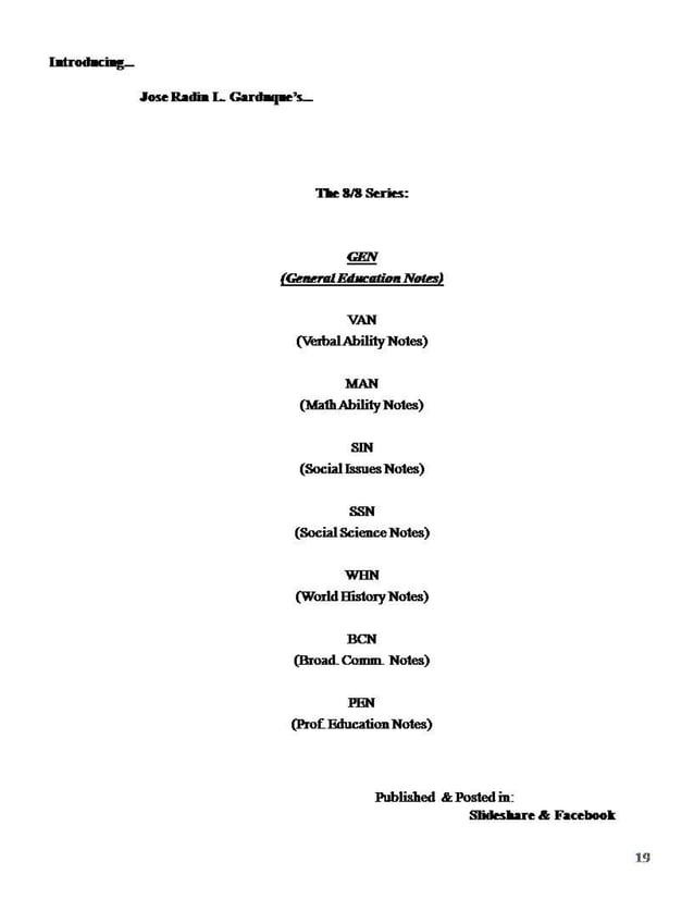 GEN Intro-Extro | PPT